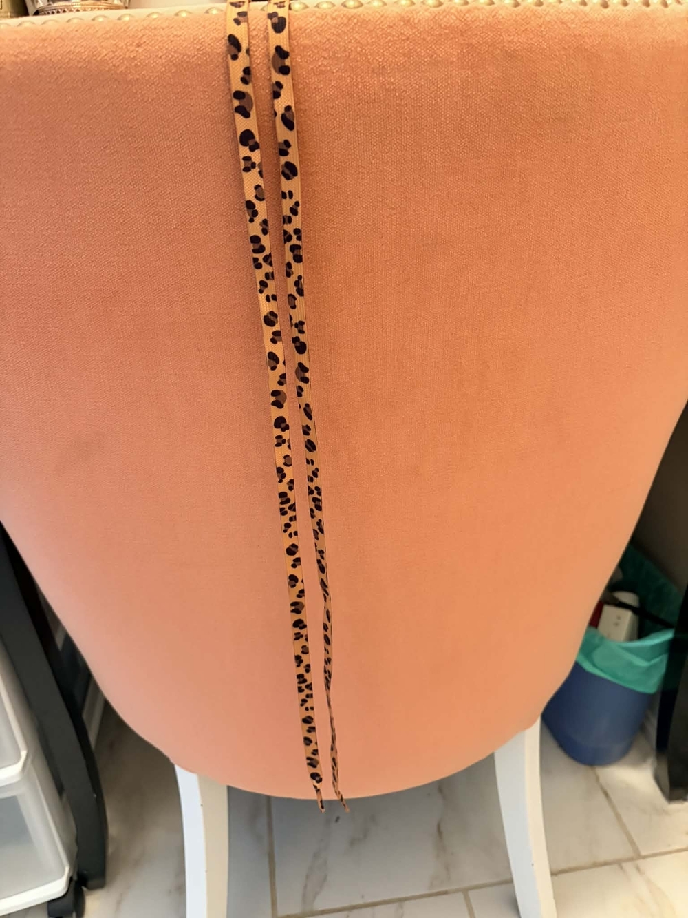 NWOT Leopard Print Shoe Laces in Tan and Black